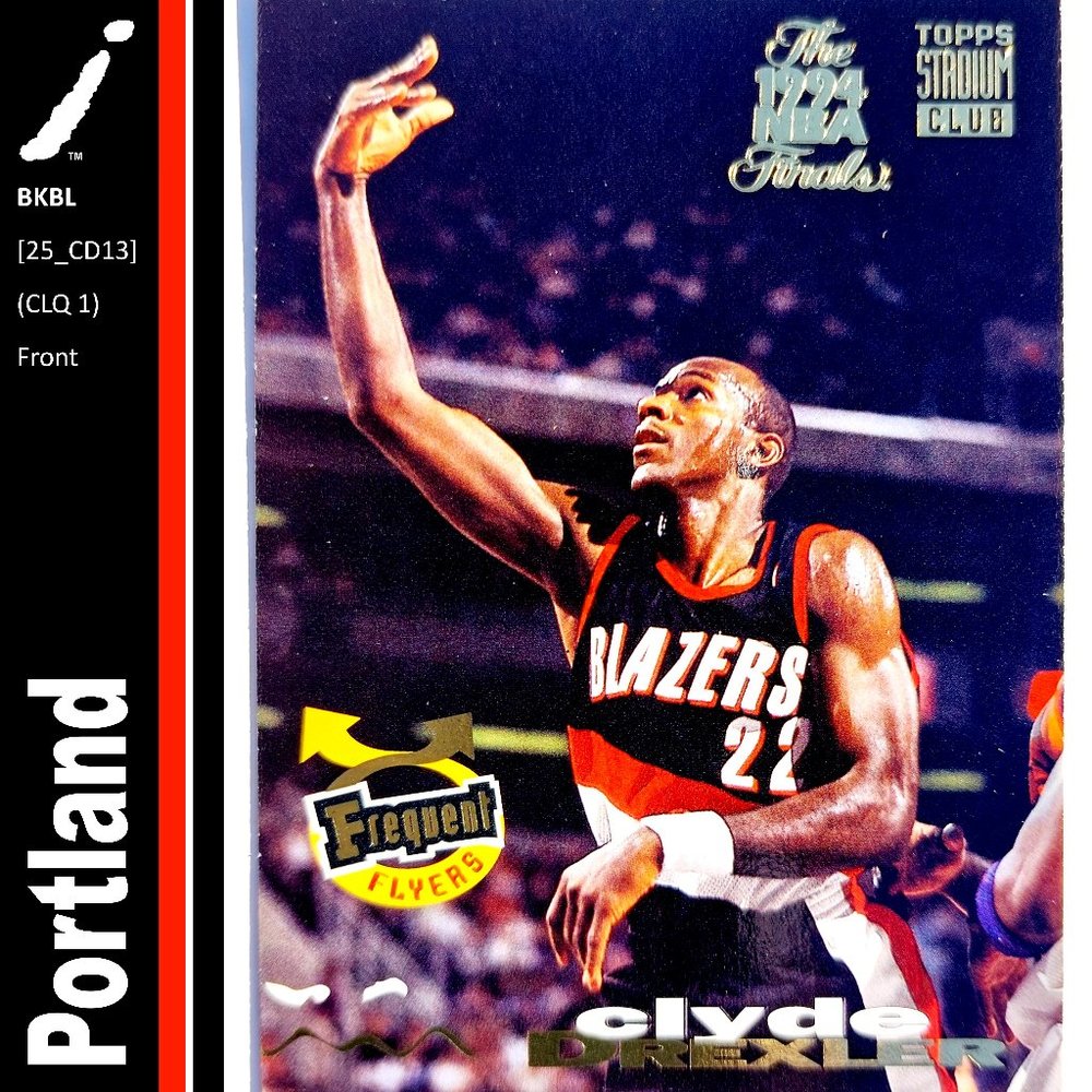 Portland Trailblazers (Clyde Drexler) - BKBL [25_CD13]